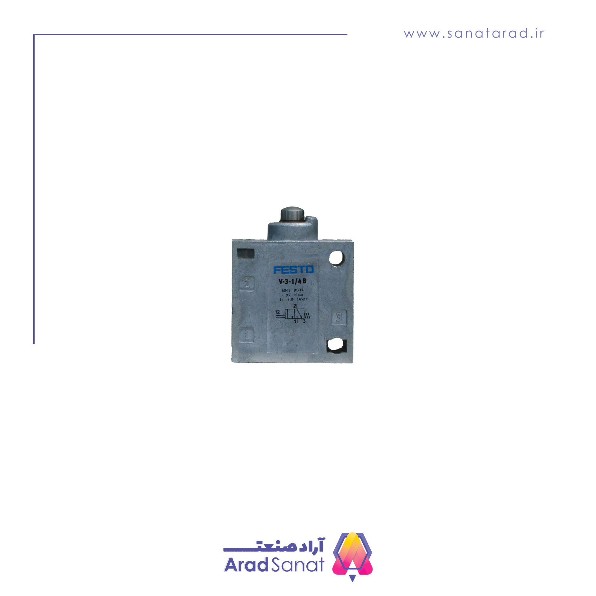 میکرو سوییچ V-3-1/4-B فستو