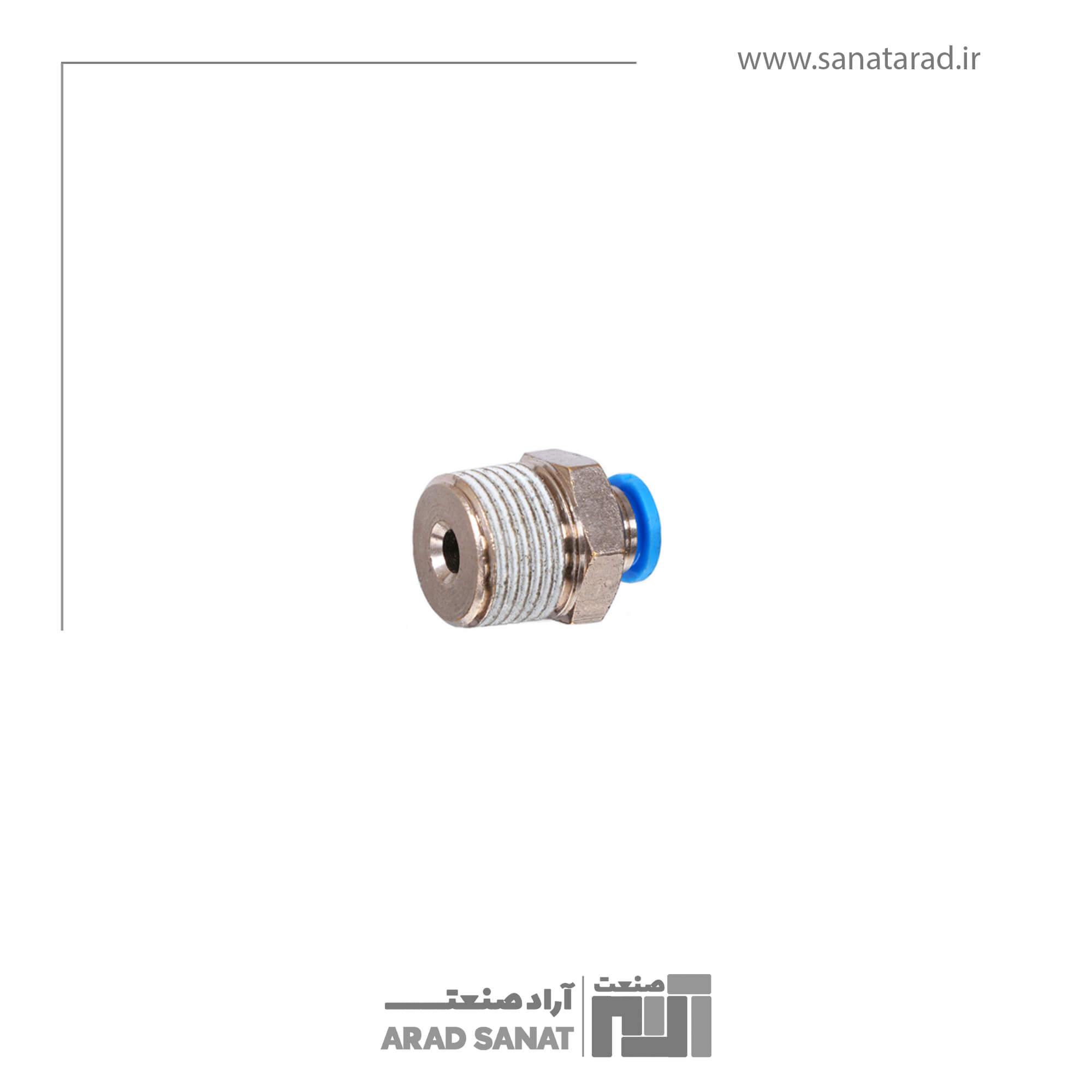 اتصال پنوماتیک QS-1/4-6